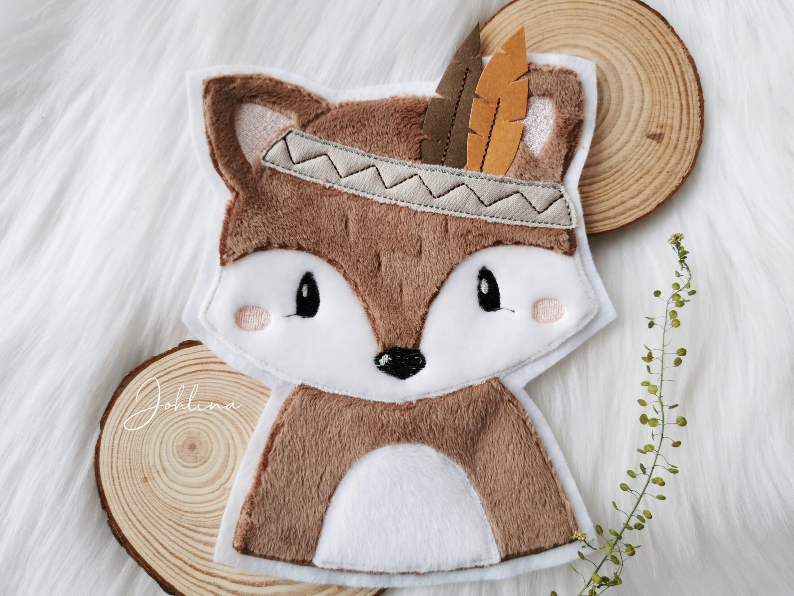 Aufnäher Boho Fuchs – Bild 2