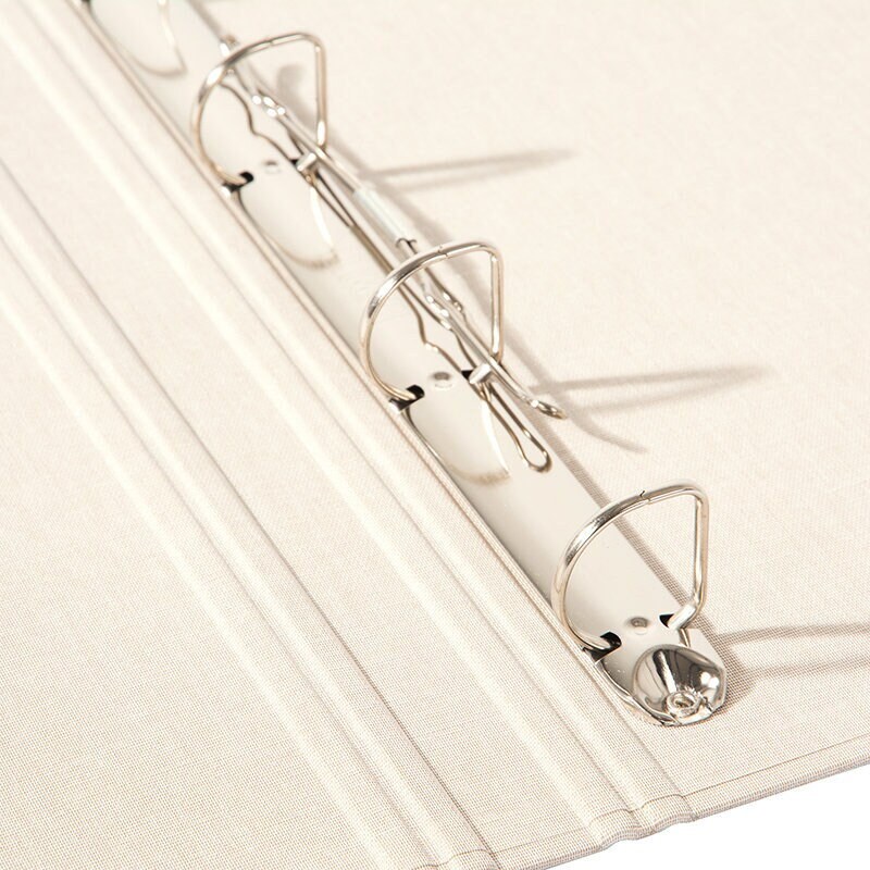 personalisierte Zeugnismappe aus Leinen – Bild 6