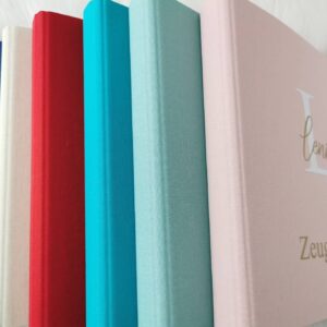 Alternative view of personalisierte Zeugnismappe aus Leinen