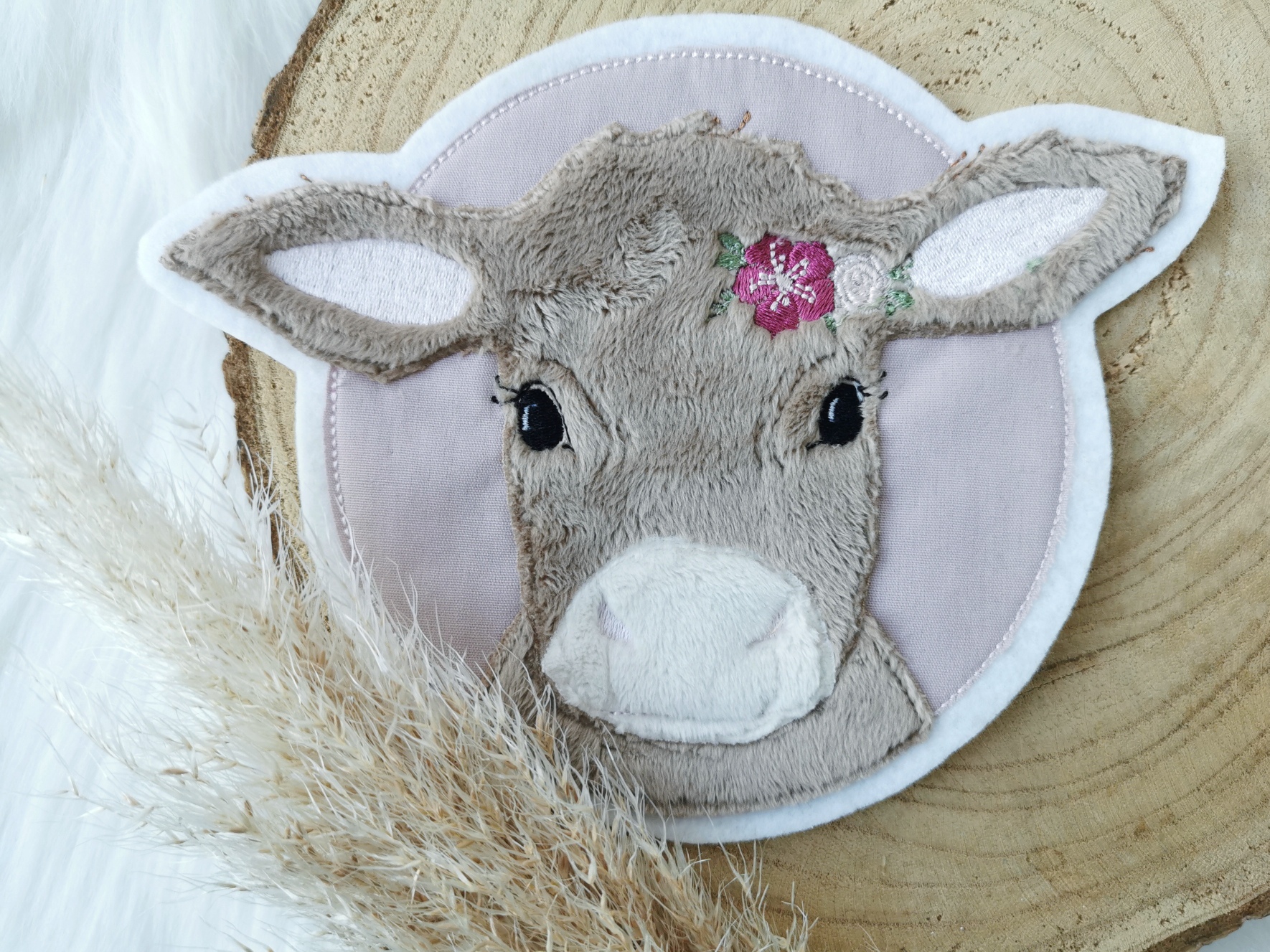 Aufnäher Boho Kälbchen