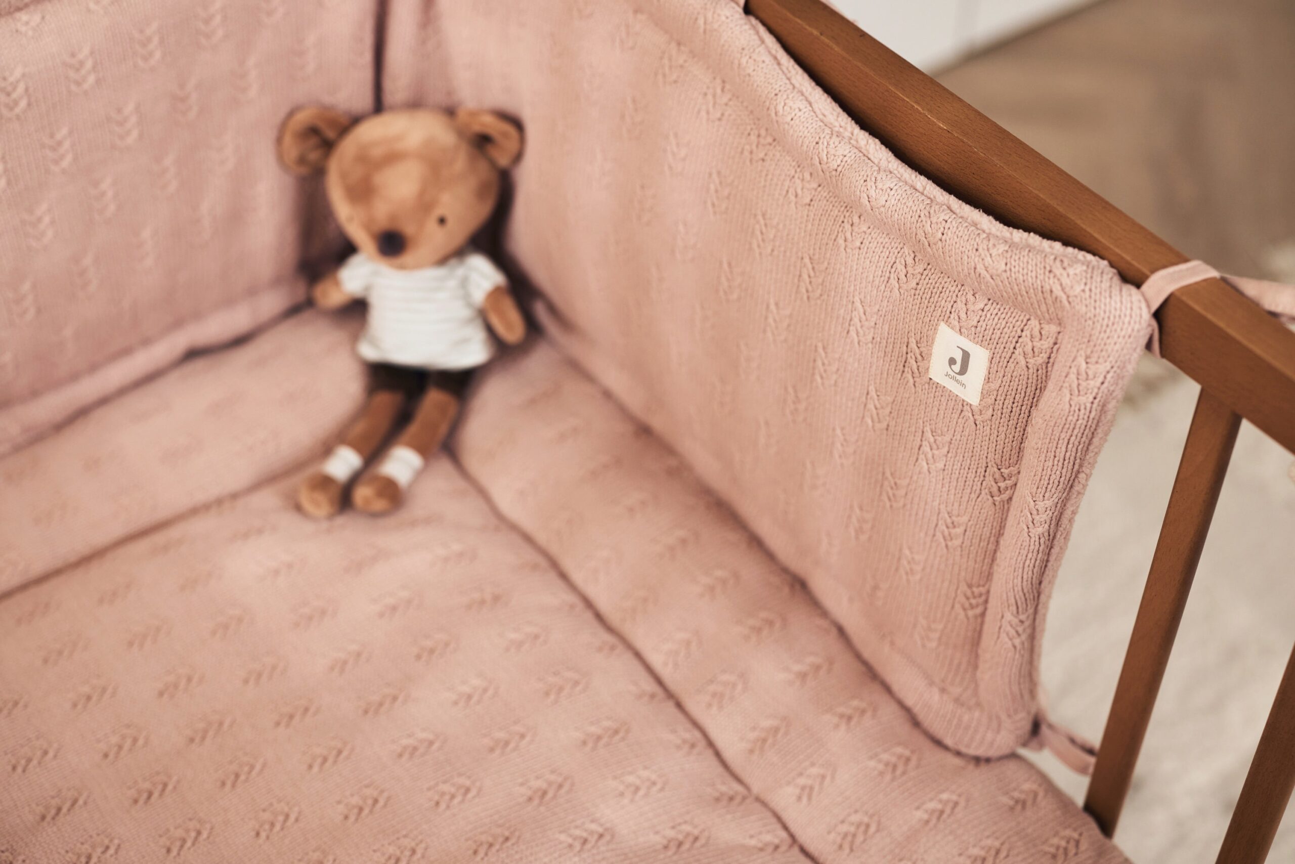 Kuscheltier Maus braun mit Shirt und Latzhose – Bild 7