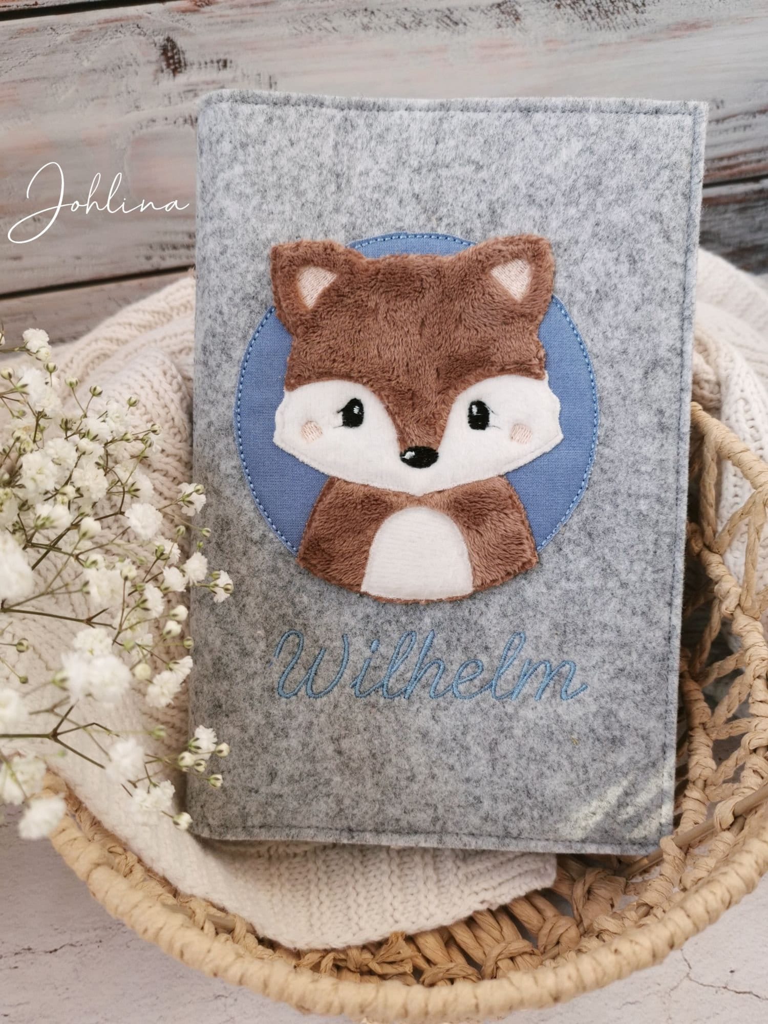 U-Heft Hülle Fuchs im Kreis – Bild 3