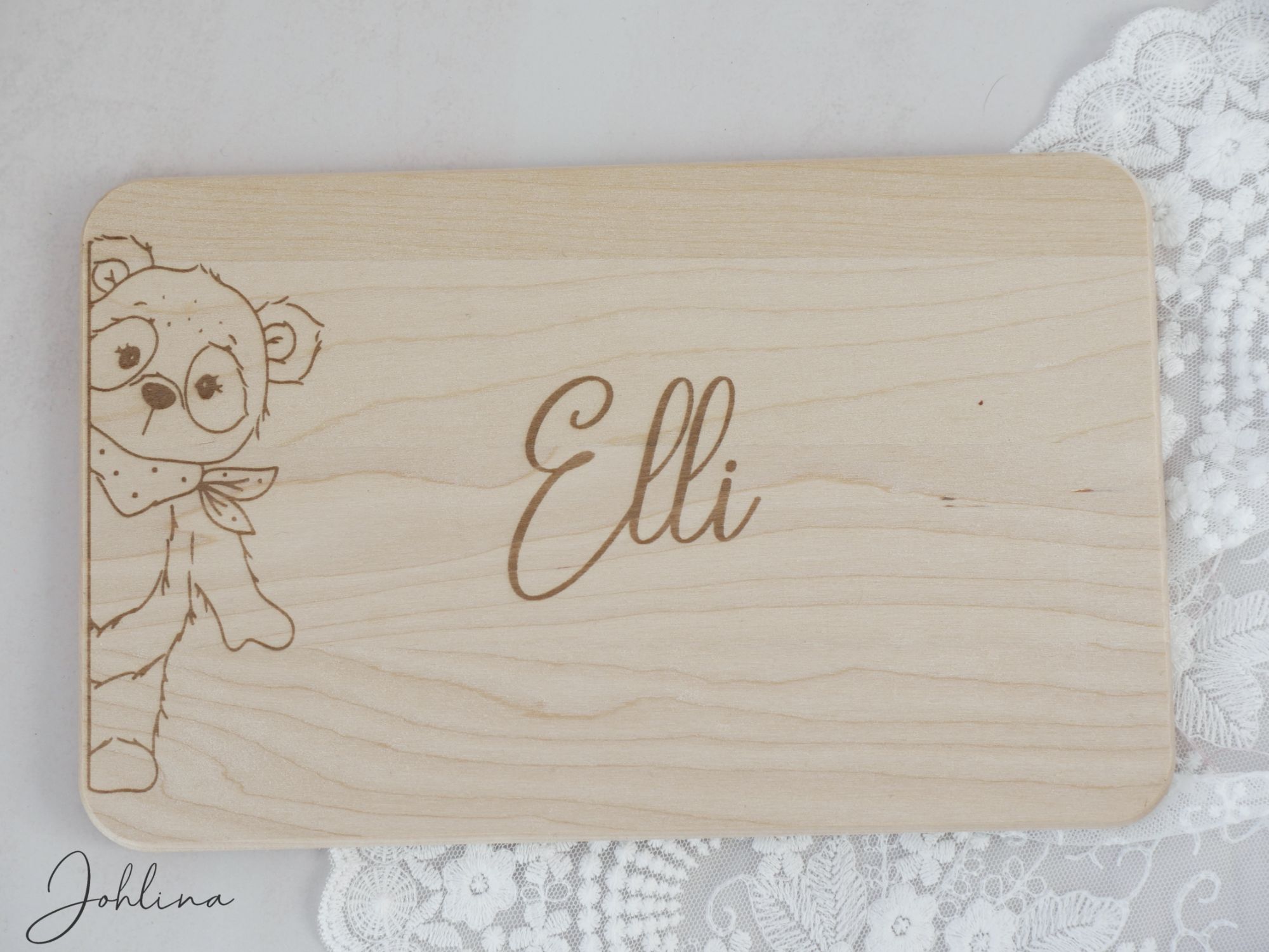 Frühstücksbrettchen Pandabär – Bild 2