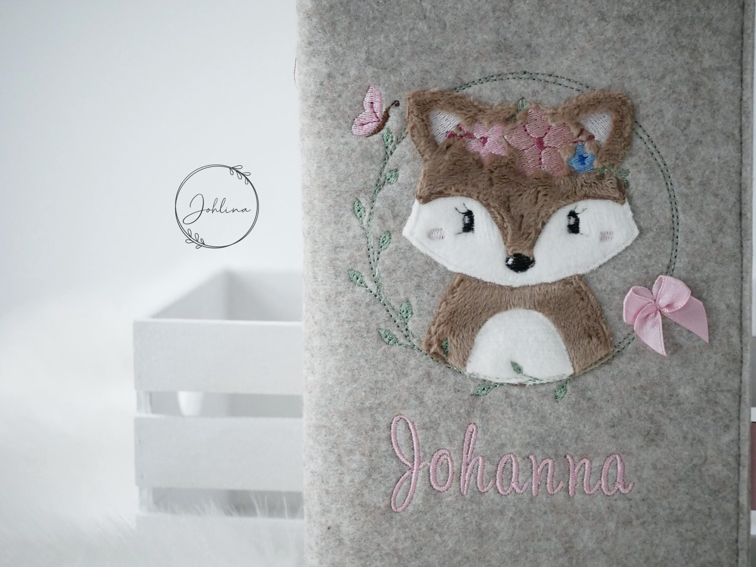 U-Heft Hülle Boho Fuchs Mädchen – Bild 3