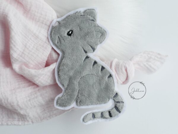 Aufnäher Katze sitzend – Bild 2