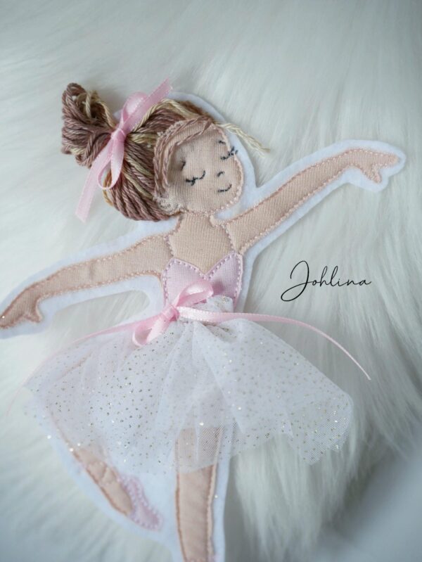 Aufnäher Ballerina Tänzerin – Bild 2