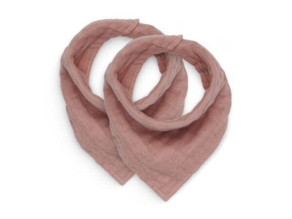 2 Set Halstücher Musselin rose
