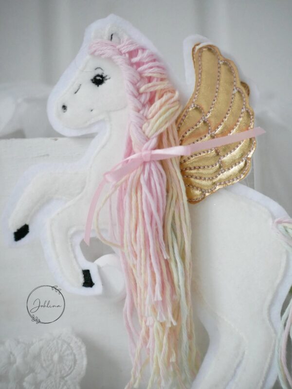 Aufnäher Pegasus Pastell – Bild 2