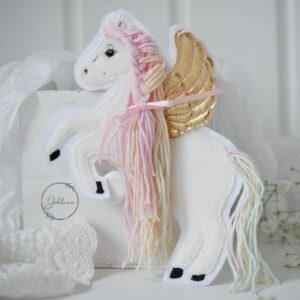 Aufnäher Pegasus Pastell