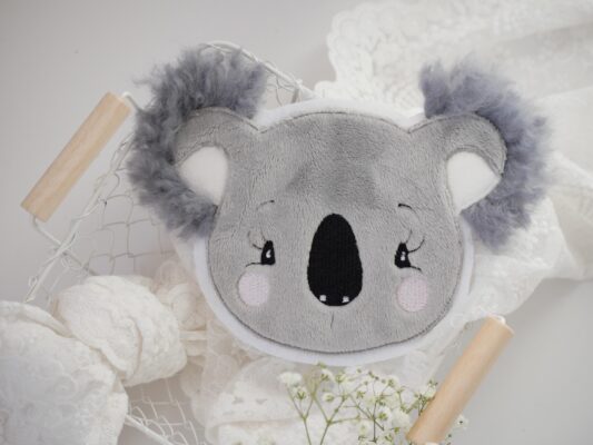 Aufnäher Koala mit Wuschelohren