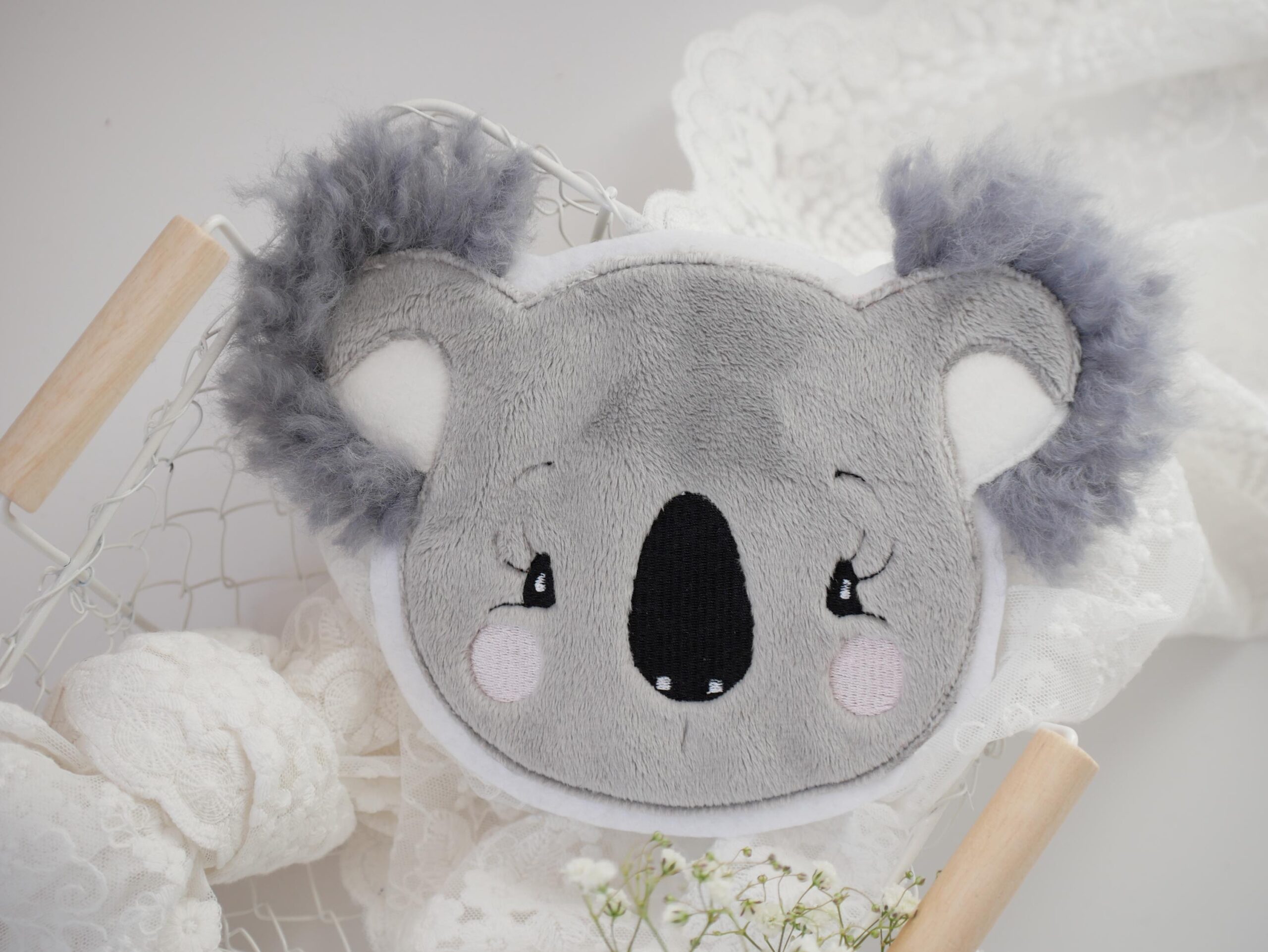 Aufnäher Koala mit Wuschelohren – Bild 2
