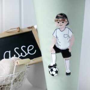 Schultüte Fußballer grün
