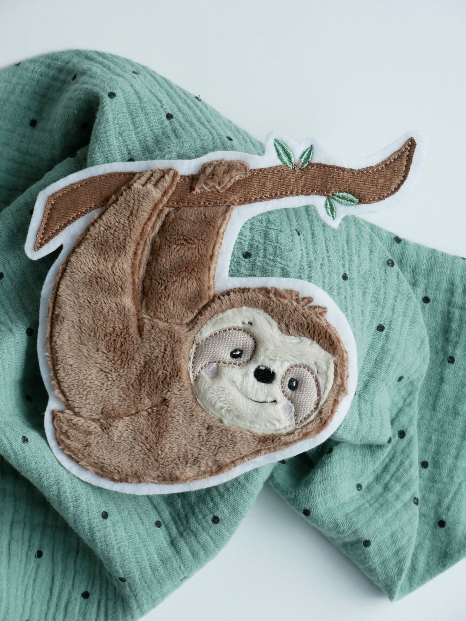 Aufnäher Faultier Junge – Bild 6