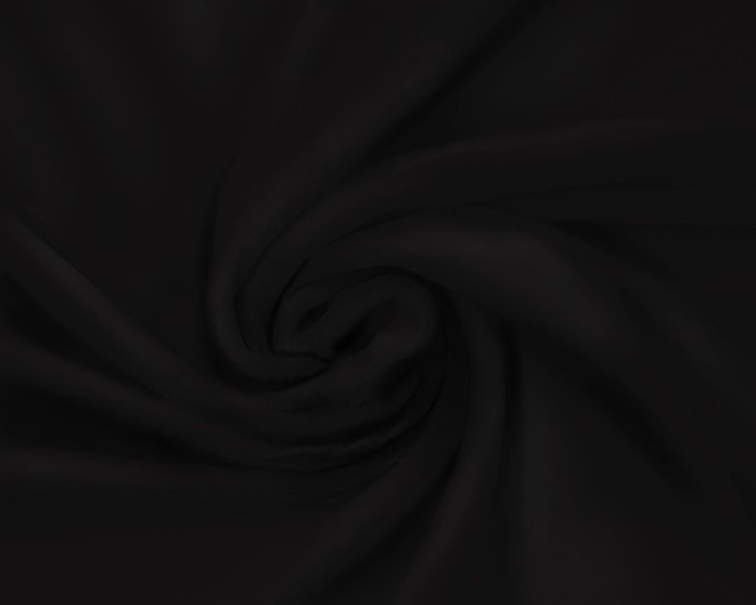 Fellstoff, Kurzhaarplüschstoff schwarz