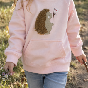 Alternative view of Hoodie mit Igelstickerei